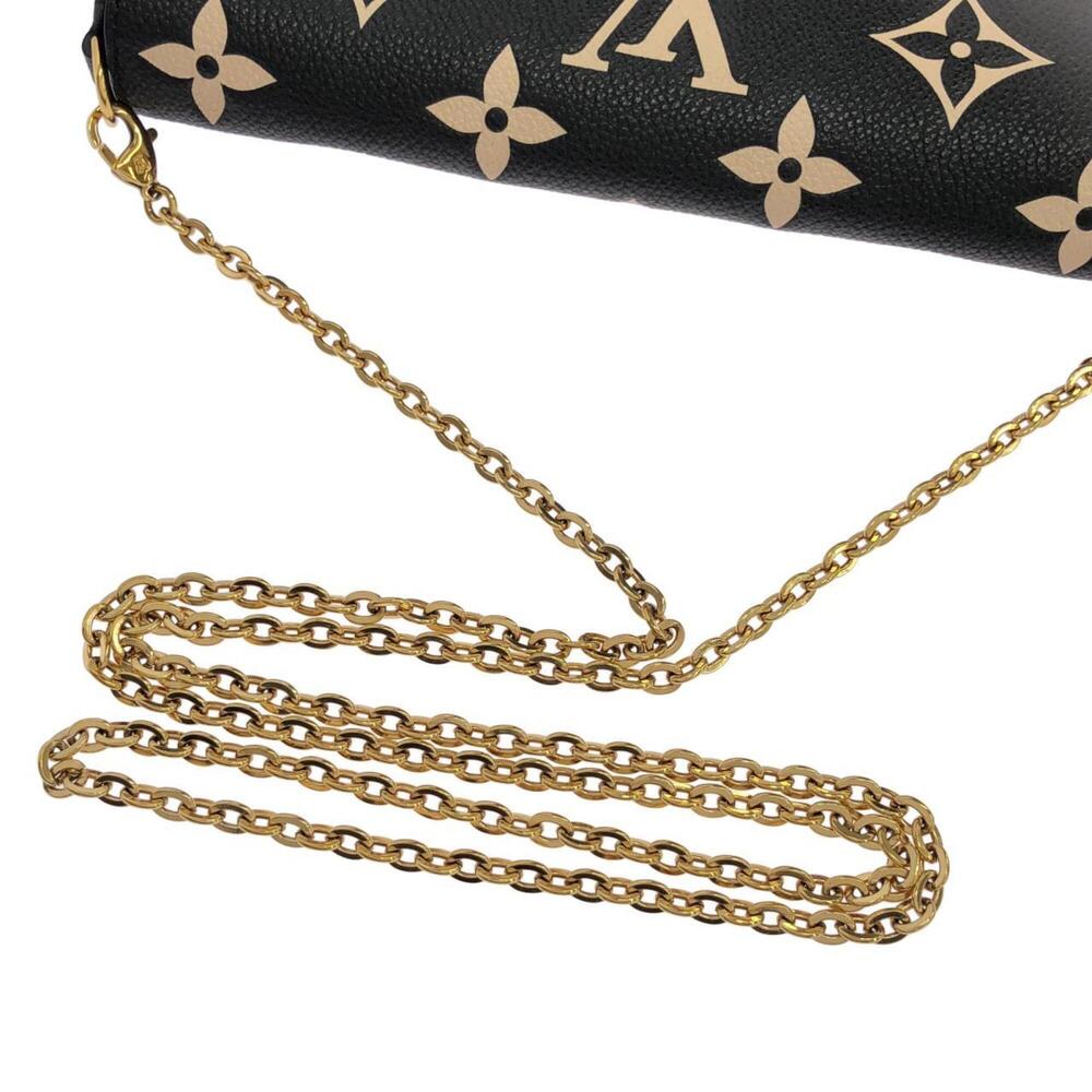 Louis Vuitton Bicolor Monogram Empreinte Pochette Felicie M80482 Shoulder Bag - Picture 7 of 10